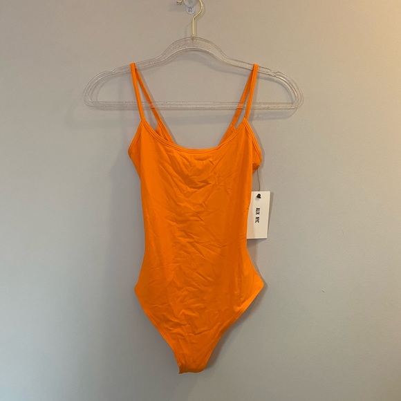 Alix NYC Orange Bodysuit - Picture 2 of 6